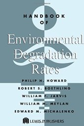 book Handbook of Environmental Degradation Rates