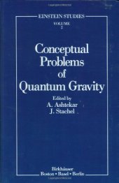 book Conceptual Problems of Quantum Gravity