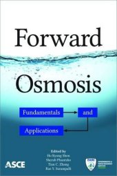 book Forward Osmosis: Fundamentals and Applications