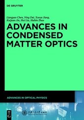 book Zhang, Jie: Advances in Optical Physics/Advances in Condensed Matter Optics