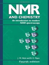 book NMR and Chemistry: An introduction to modern NMR spectroscopy, Fourth Edition