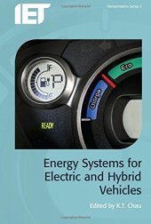 book Energy Systems for Electric and Hybrid Vehicles