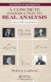 book A Concrete Introduction to Real Analysis, Second Edition