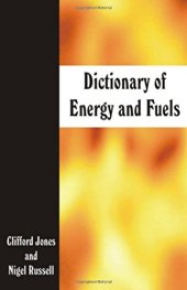 book Dictionary of Energy and Fuels