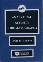 book Analytical Affinity Chromatography