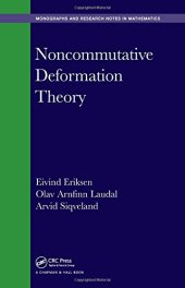 book Noncommutative Deformation Theory