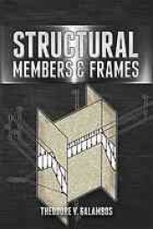 book Structural members and frames