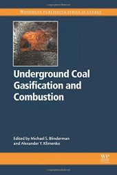 book Underground Coal Gasification and Combustion