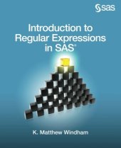 book Introduction to Regular Expressions in SAS