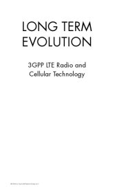 book Long Term Evolution : 3GPP LTE Radio and Cellular Technology