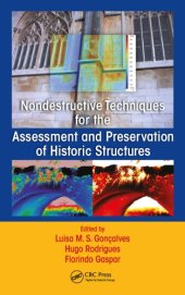 book Nondestructive techniques for the assessment and preservation of historic structures