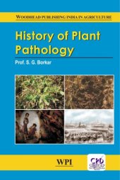 book History of plant pathology