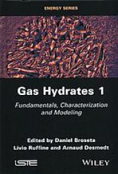 book Gas hydrates 1 : fundamentals, characterization and modeling