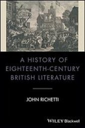 book A history of eighteenth-century British literature