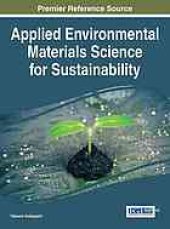 book Applied environmental materials science for sustainability