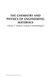 book The chemistry and physics of engineering materials