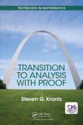 book Transition to Analysis with Proof