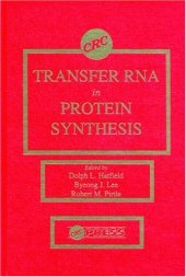 book Transfer RNA in Protein Synthesis