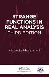 book Strange Functions in Real Analysis, Third Edition