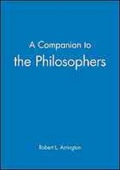 book A Companion to the Philosophers