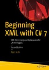 book  Beginning XML with C# 7: XML Processing and Data Access for C# Developers