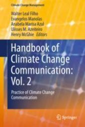 book Handbook of Climate Change Communication: Vol. 2: Practice of Climate Change Communication