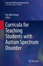 book  Curricula for Teaching Students with Autism Spectrum Disorder
