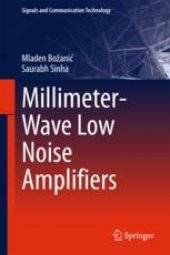 book  Millimeter-Wave Low Noise Amplifiers