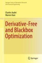 book  Derivative-Free and Blackbox Optimization