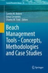 book  Beach Management Tools - Concepts, Methodologies and Case Studies