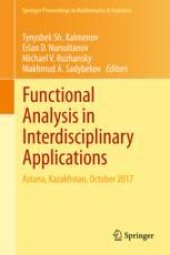 book  Functional Analysis in Interdisciplinary Applications: Astana, Kazakhstan, October 2017