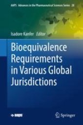 book  Bioequivalence Requirements in Various Global Jurisdictions