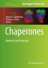 book  Chaperones: Methods and Protocols