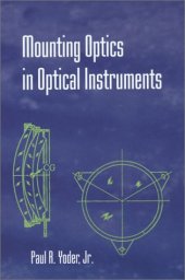 book Mounting optics in optical instruments