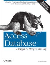 book Access database design and programming