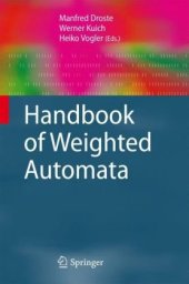 book Handbook of weighted automata