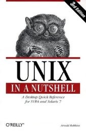 book Unix in a Nutshell: A Desktop Quick Reference for SVR4 and Solaris 7 (3rd Edition)