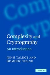 book Complexity and Cryptography