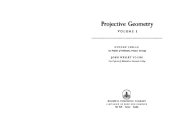 book Projective Geometry