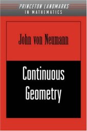 book Continuous geometry