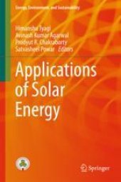 book Applications of Solar Energy