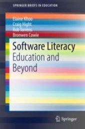 book Software Literacy: Education and Beyond