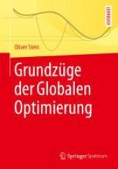 book  Grundzüge der Globalen Optimierung