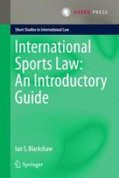 book  International Sports Law: An Introductory Guide