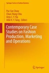 book  Contemporary Case Studies on Fashion Production, Marketing and Operations