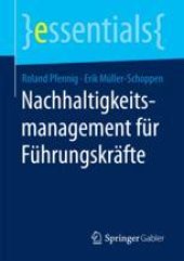 book  Nachhaltigkeitsmanagement für Führungskräfte