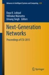 book  Next-Generation Networks: Proceedings of CSI-2015