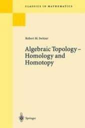 book  Algebraic Topology — Homotopy and Homology