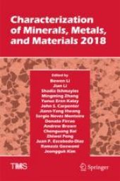 book  Characterization of Minerals, Metals, and Materials 2018 