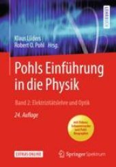 book  Pohls Einführung in die Physik: Band 2: Elektrizitätslehre und Optik